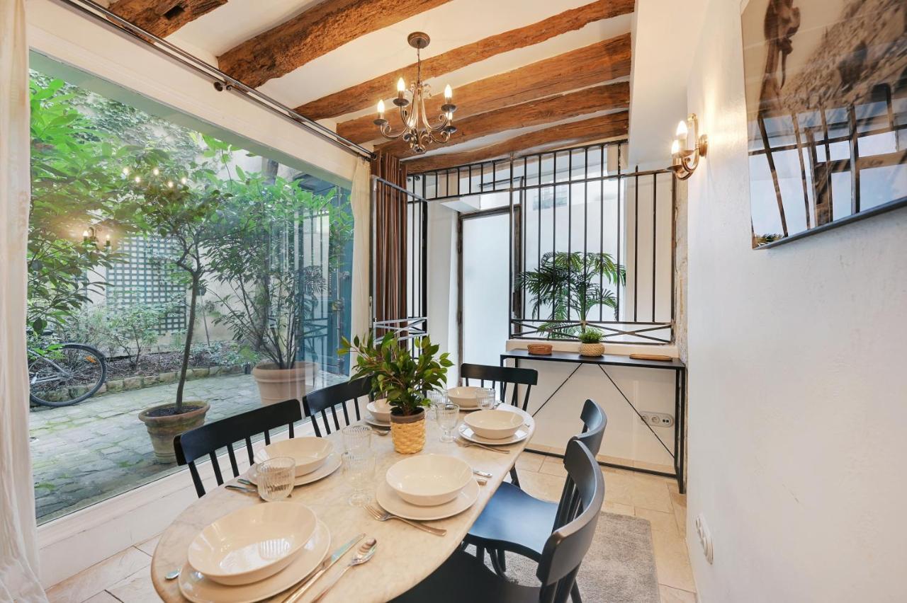 Elegant Apartment - 2Br-7P - Quartier Latin Paris Bagian luar foto