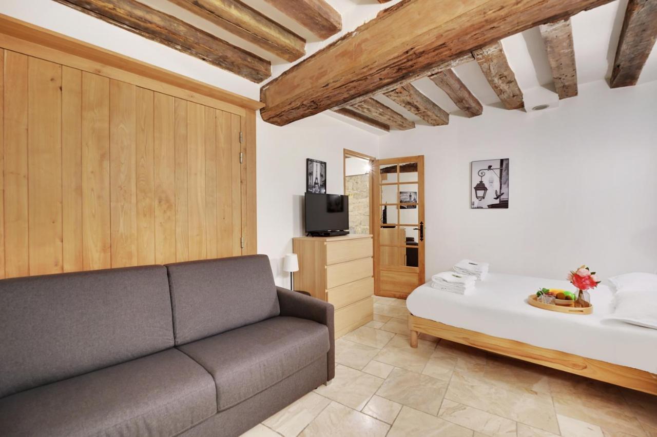 Elegant Apartment - 2Br-7P - Quartier Latin Paris Bagian luar foto